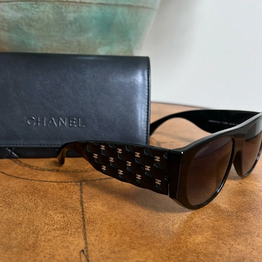 Chanel Rectangle Sunglasses Authentic - Picture 1 of 11